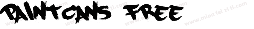 PaintCans Free00100字体转换